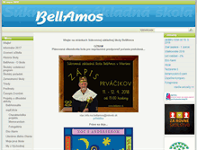 Tablet Screenshot of bellamos.sk